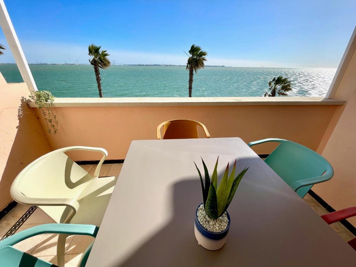 Gatu Villa Oceano Frente Al Mar En Puerto Sherry " Preferente Mayores De 25 Anos Y Familias " 엘푸에르토데산타마리아 외부 사진