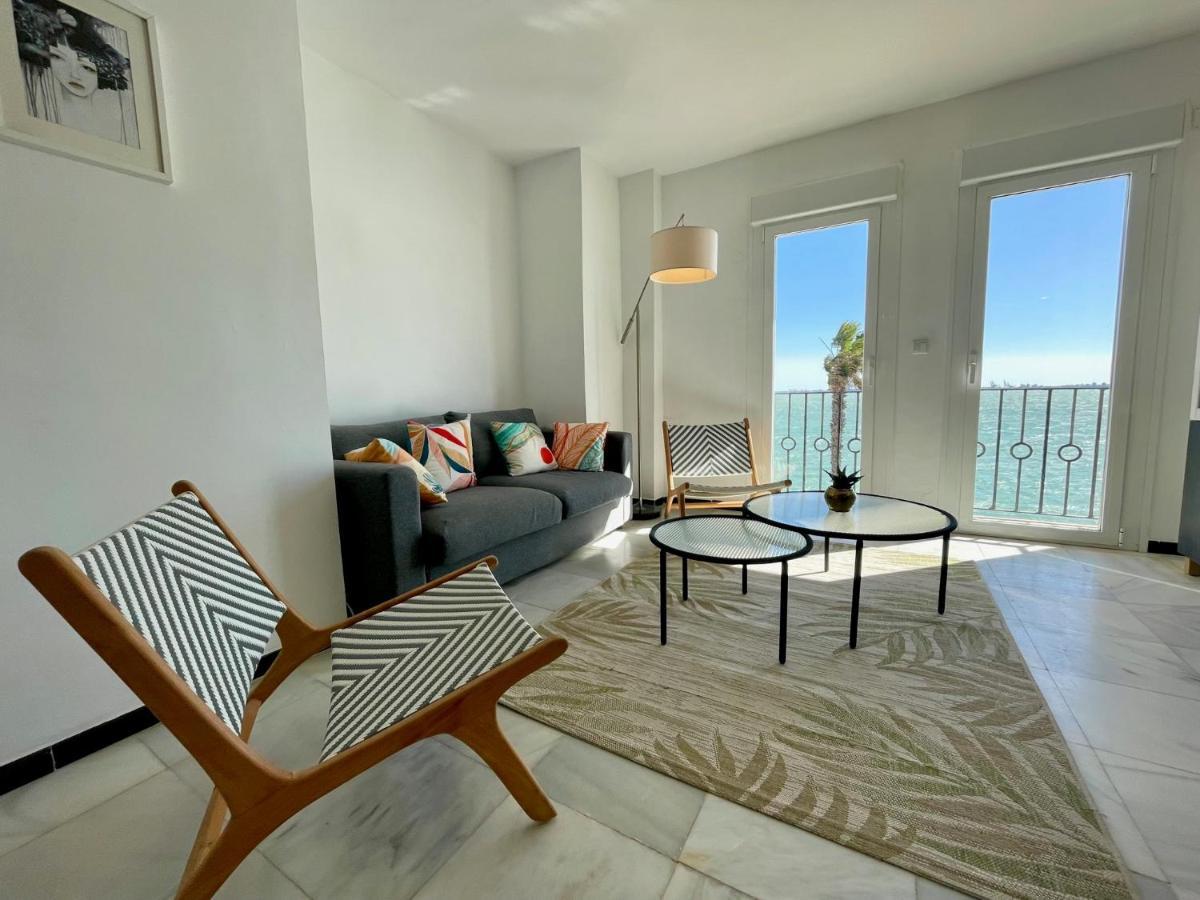 Gatu Villa Oceano Frente Al Mar En Puerto Sherry " Preferente Mayores De 25 Anos Y Familias " 엘푸에르토데산타마리아 외부 사진